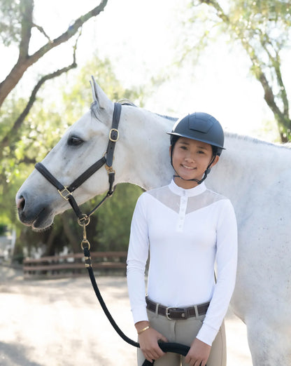 Barn Babe Equestrian women's show shirt Barn Babe Equestrian- Show Shirts equestrian team apparel online tack store mobile tack store custom farm apparel custom show stable clothing equestrian lifestyle horse show clothing riding clothes Barn Babe Equestrian- Show Shirts horses equestrian tack store