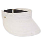 Island Girl Hats White Island Girl Hats- Visor Paper Braid equestrian team apparel online tack store mobile tack store custom farm apparel custom show stable clothing equestrian lifestyle horse show clothing riding clothes horses equestrian tack store