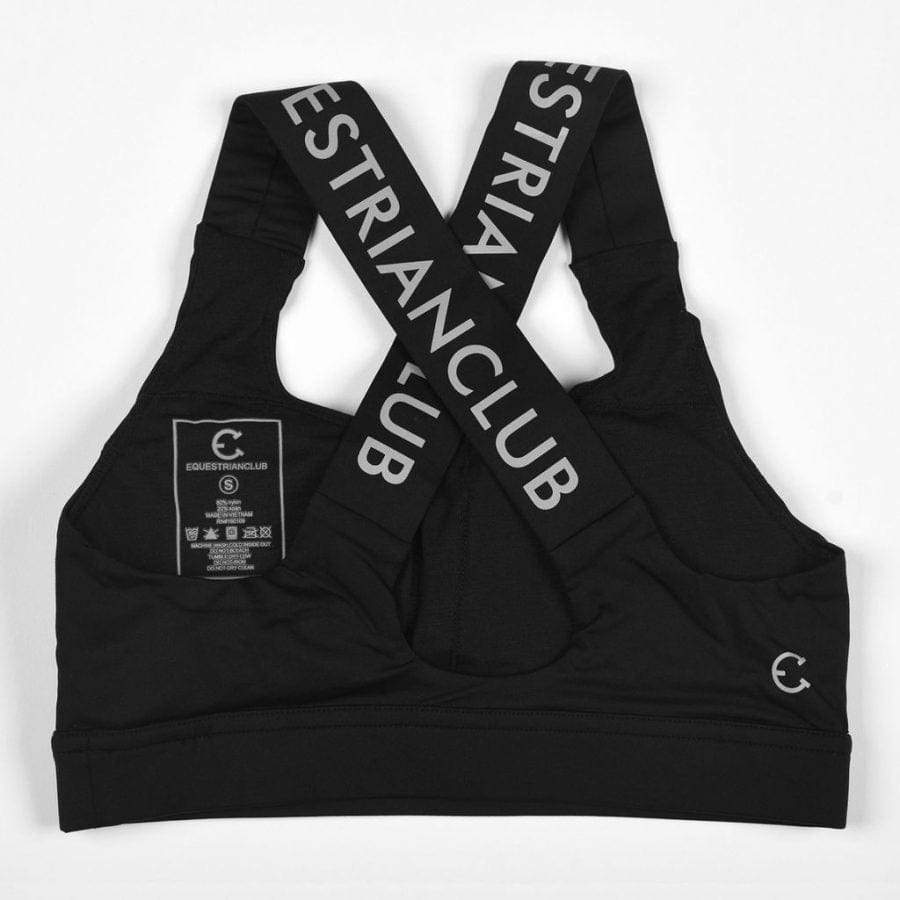 Equestrian Team Apparel EquestrianClub LOGO Sports Bra equestrian team apparel online tack store mobile tack store custom farm apparel custom show stable clothing equestrian lifestyle horse show clothing riding clothes horses equestrian tack store