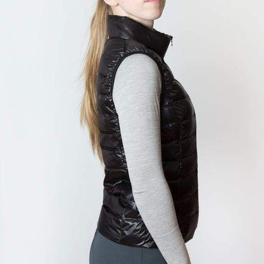 TKEQ Jacket EZ Packable Down Vest- Classic Black equestrian team apparel online tack store mobile tack store custom farm apparel custom show stable clothing equestrian lifestyle horse show clothing riding clothes horses equestrian tack store