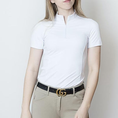Equestrian Team Apparel Quinn Essential Competition Short Sleeve Shirt equestrian team apparel online tack store mobile tack store custom farm apparel custom show stable clothing equestrian lifestyle horse show clothing riding clothes horses equestrian tack store
