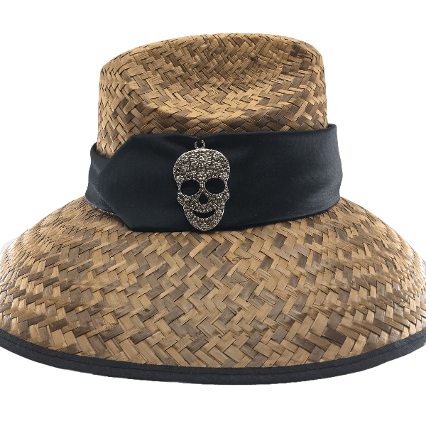 Island Girl Sun Hat One Size / Skull Island Girl Hats / Skull equestrian team apparel online tack store mobile tack store custom farm apparel custom show stable clothing equestrian lifestyle horse show clothing riding clothes horses equestrian tack store