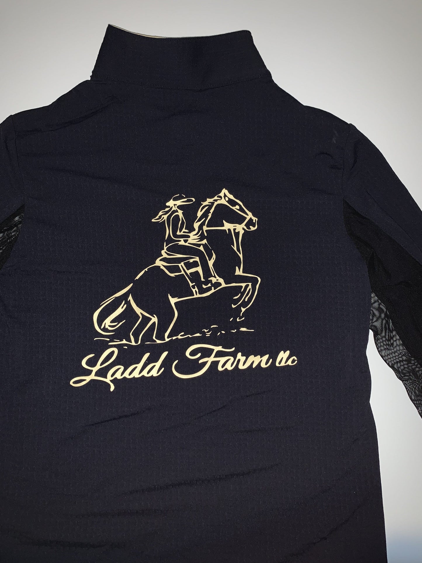 Equestrian Team Apparel Custom Team Shirts Ladd Farm Women's Sunshirt equestrian team apparel online tack store mobile tack store custom farm apparel custom show stable clothing equestrian lifestyle horse show clothing riding clothes horses equestrian tack store