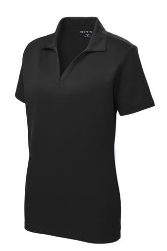 Equestrian Team Apparel Shirts Yes / Large Ladies Polo / Black equestrian team apparel online tack store mobile tack store custom farm apparel custom show stable clothing equestrian lifestyle horse show clothing riding clothes horses equestrian tack store