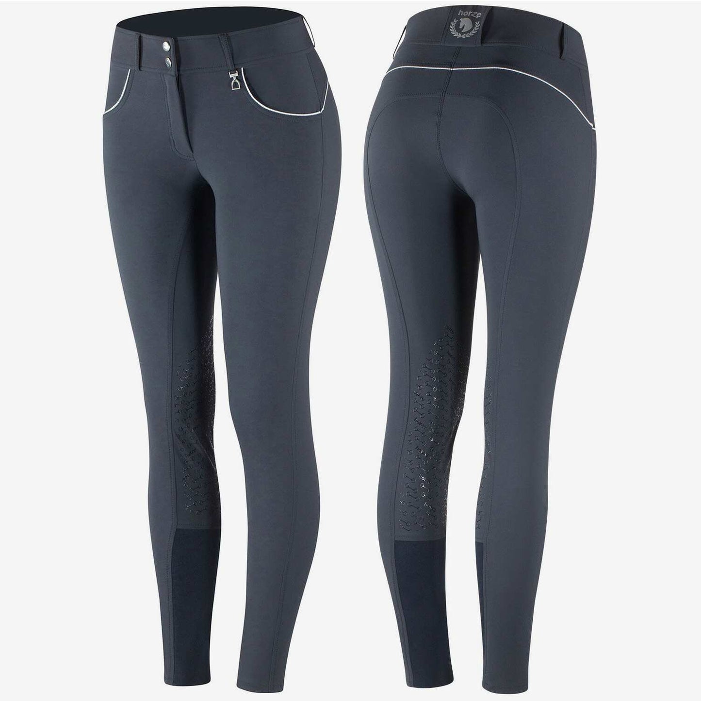 Horze Breeches Horze Aubrey High Waist Breeches equestrian team apparel online tack store mobile tack store custom farm apparel custom show stable clothing equestrian lifestyle horse show clothing riding clothes horses equestrian tack store