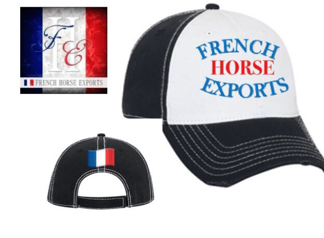 Equestrian Team Apparel Custom Team Hats One Size French Horse Exports baseball cap with logo equestrian team apparel online tack store mobile tack store custom farm apparel custom show stable clothing equestrian lifestyle horse show clothing riding clothes horses equestrian tack store