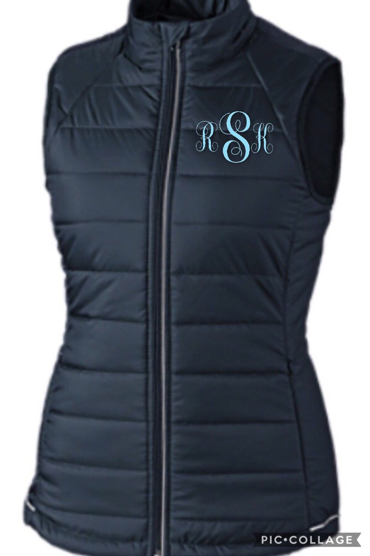 Equestrian Team Apparel Custom Team Jackets XS / Ladies Maplecrest Farm Puffy Vest equestrian team apparel online tack store mobile tack store custom farm apparel custom show stable clothing equestrian lifestyle horse show clothing riding clothes horses equestrian tack store