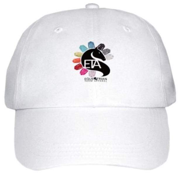 Equestrian Team Apparel Hats white/shirt logo Equestrian Team Apparel Logo Hat equestrian team apparel online tack store mobile tack store custom farm apparel custom show stable clothing equestrian lifestyle horse show clothing riding clothes horses equestrian tack store