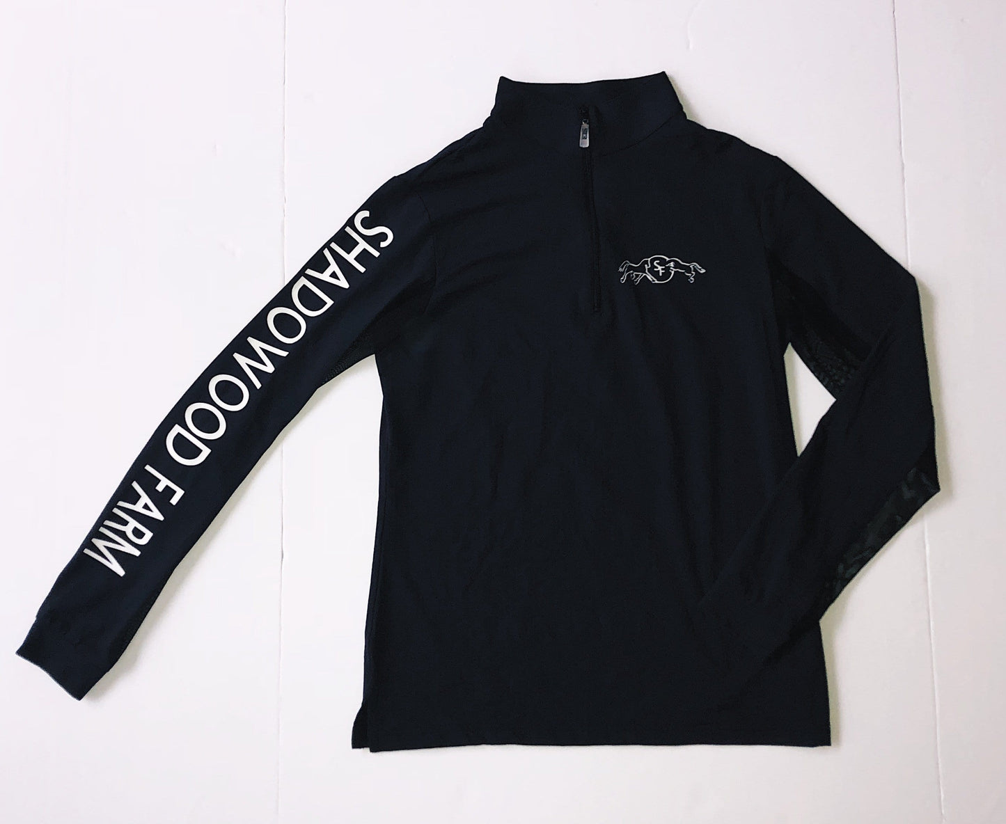 Equestrian Team Apparel Custom Team Shirts XS / Black Shadowood Farm equestrian team apparel online tack store mobile tack store custom farm apparel custom show stable clothing equestrian lifestyle horse show clothing riding clothes horses equestrian tack store