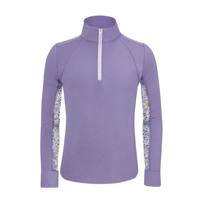 RJ Classics Training Shirt XXS / Purple Paisley RJ Classics- Lyla Jr Training Shirt  LS equestrian team apparel online tack store mobile tack store custom farm apparel custom show stable clothing equestrian lifestyle horse show clothing riding clothes horses equestrian tack store