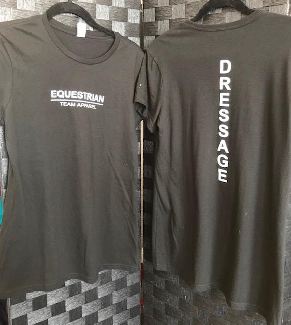 Equestrian Team Apparel Graphic Tees XS Dressage Graphic Tee - ETA equestrian team apparel online tack store mobile tack store custom farm apparel custom show stable clothing equestrian lifestyle horse show clothing riding clothes horses equestrian tack store
