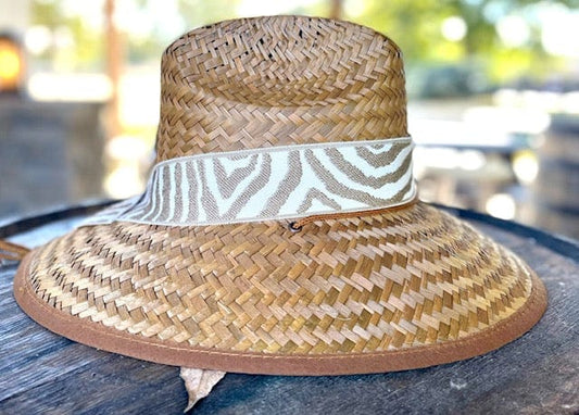 Island Girl Hats Island Girl Hat- Zebra Champagne equestrian team apparel online tack store mobile tack store custom farm apparel custom show stable clothing equestrian lifestyle horse show clothing riding clothes horses equestrian tack store