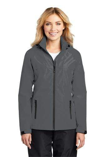 Equestrian Team Apparel rain coat XS / Grey ETA Rain Coat Ladies equestrian team apparel online tack store mobile tack store custom farm apparel custom show stable clothing equestrian lifestyle horse show clothing riding clothes horses equestrian tack store