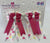 PonyTail Bows 3" Tails Hot Pink Popsicle PonyTail Bows equestrian team apparel online tack store mobile tack store custom farm apparel custom show stable clothing equestrian lifestyle horse show clothing riding clothes PonyTail Bows | Equestrian Hair Accessories horses equestrian tack store