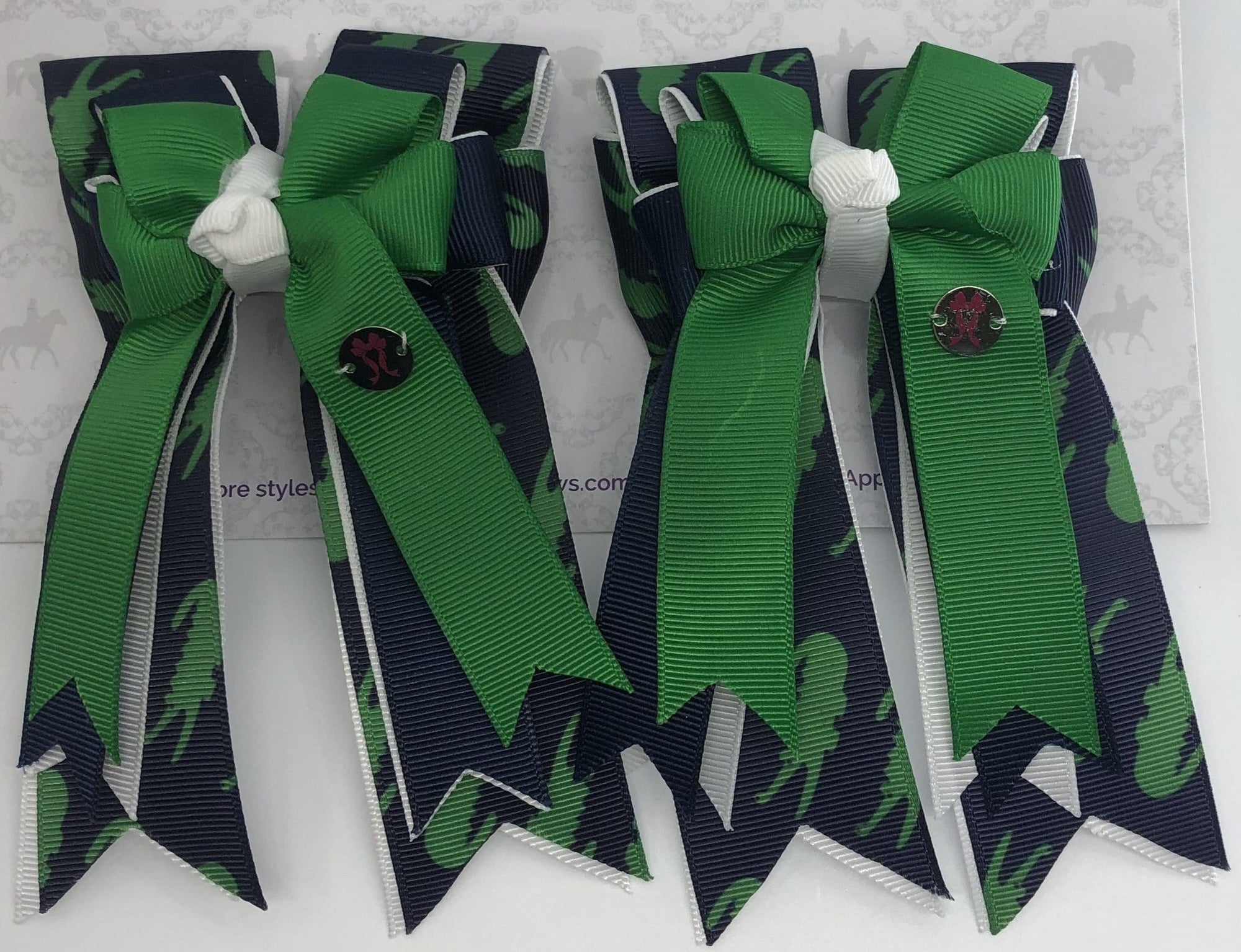 PonyTail Bows 3" Tails Aligator PonyTail Bows equestrian team apparel online tack store mobile tack store custom farm apparel custom show stable clothing equestrian lifestyle horse show clothing riding clothes PonyTail Bows | Equestrian Hair Accessories horses equestrian tack store