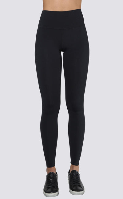 GhoDho Activewear Medium Body Full Length Legging- Black equestrian team apparel online tack store mobile tack store custom farm apparel custom show stable clothing equestrian lifestyle horse show clothing riding clothes horses equestrian tack store