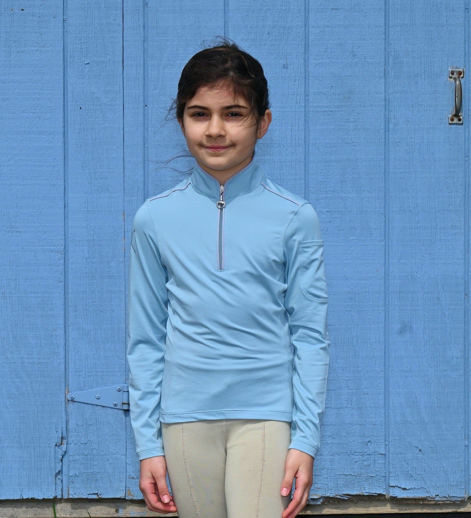 Chestnut Bay SUN SHIRT Performance Rider Skycool Youth Shirt Long Sleeve equestrian team apparel online tack store mobile tack store custom farm apparel custom show stable clothing equestrian lifestyle horse show clothing riding clothes horses equestrian tack store