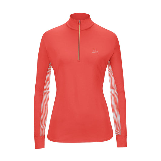 RJ Classics Sunshirt Ella Spiced Coral Training Shirt - RJ Classics equestrian team apparel online tack store mobile tack store custom farm apparel custom show stable clothing equestrian lifestyle horse show clothing riding clothes horses equestrian tack store