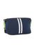 Haute Shore Bags Sailor Navy white/Stripe/Lime Zipper Erin Cosmetic Case equestrian team apparel online tack store mobile tack store custom farm apparel custom show stable clothing equestrian lifestyle horse show clothing riding clothes horses equestrian tack store