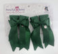 PonyTail Bows 3" Tails Hunter Green Solid PonyTail Bows equestrian team apparel online tack store mobile tack store custom farm apparel custom show stable clothing equestrian lifestyle horse show clothing riding clothes Abbie Horse Show Bows | PonyTail Bows | Equestrian Hair Accessories horses equestrian tack store