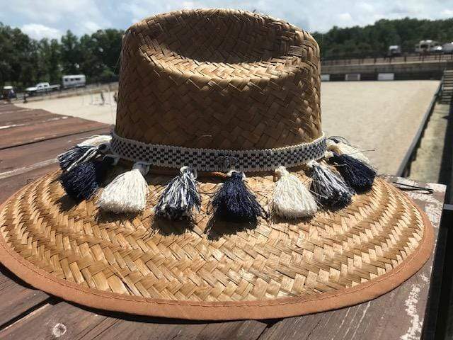 Island Girl Sun Hat Tassels Island Girl Hats equestrian team apparel online tack store mobile tack store custom farm apparel custom show stable clothing equestrian lifestyle horse show clothing riding clothes horses equestrian tack store