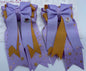 PonyTail Bows 3" Tails Starry Night- Lavender PonyTail Bows equestrian team apparel online tack store mobile tack store custom farm apparel custom show stable clothing equestrian lifestyle horse show clothing riding clothes PonyTail Bows | Equestrian Hair Accessories horses equestrian tack store