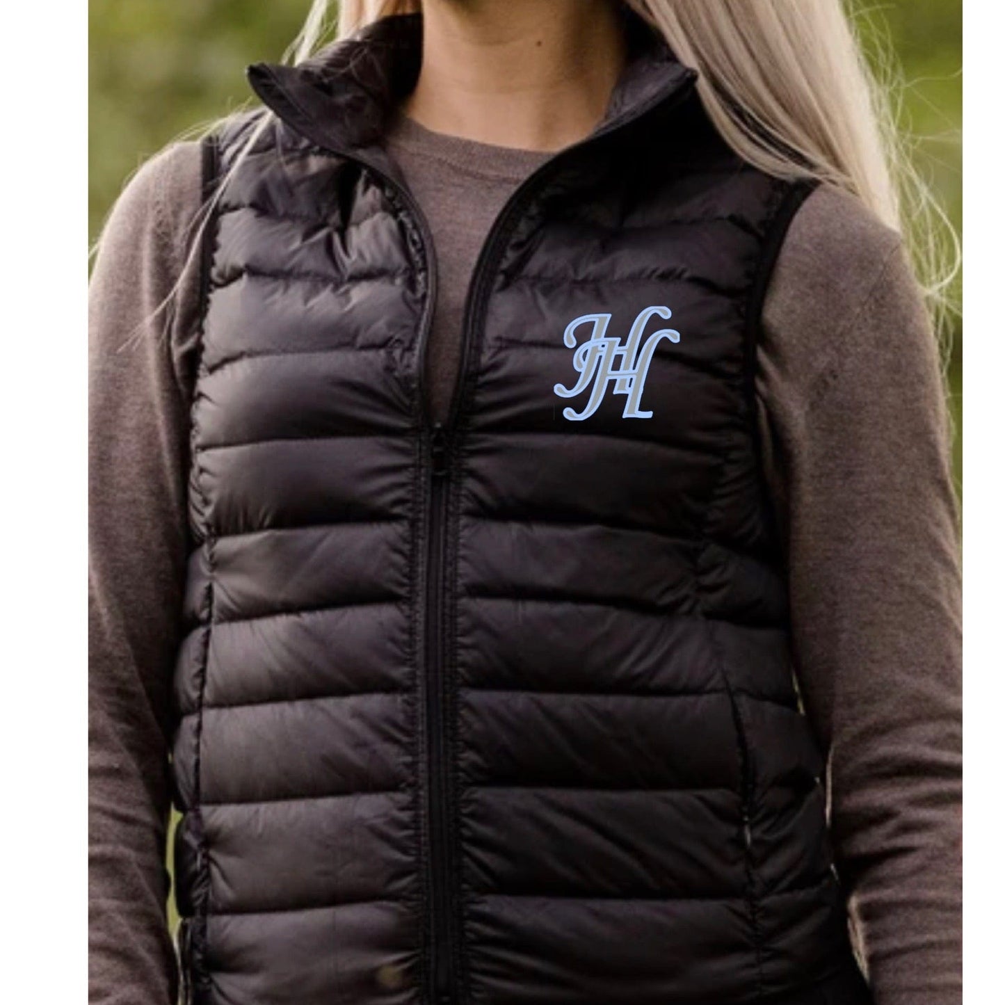 Equestrian Team Apparel Hemlock Hill Farm puffy vest equestrian team apparel online tack store mobile tack store custom farm apparel custom show stable clothing equestrian lifestyle horse show clothing riding clothes horses equestrian tack store