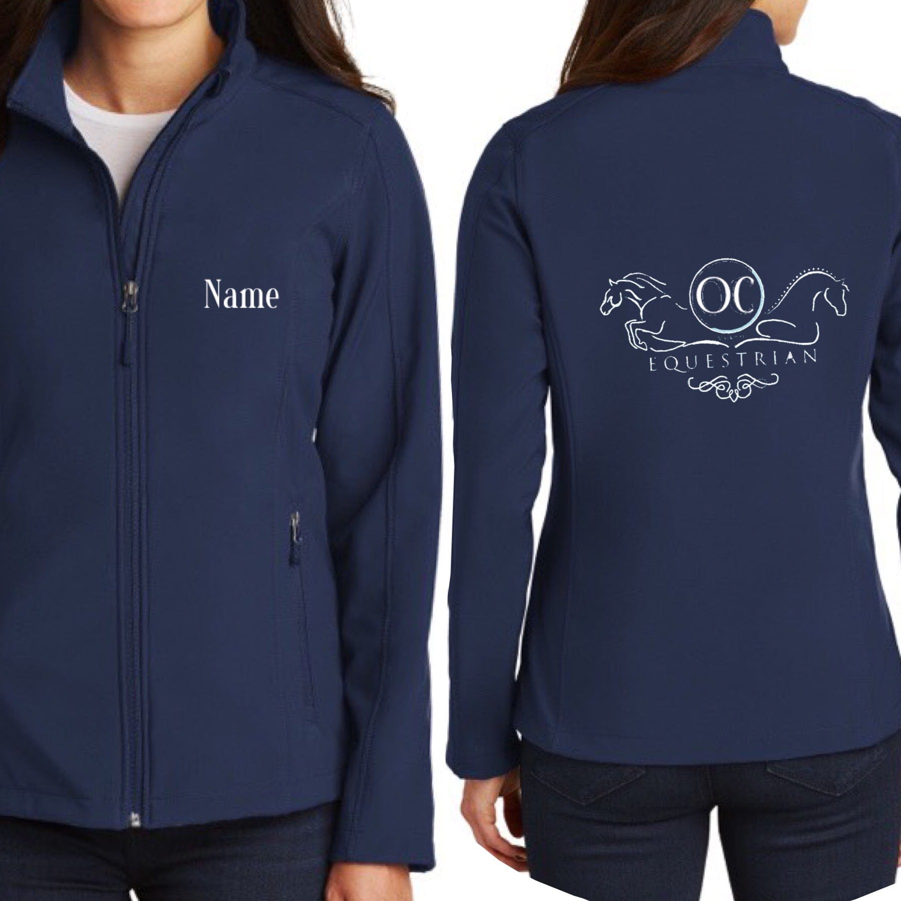 Equestrian Team Apparel OC Equestrian Shell Jacket equestrian team apparel online tack store mobile tack store custom farm apparel custom show stable clothing equestrian lifestyle horse show clothing riding clothes horses equestrian tack store