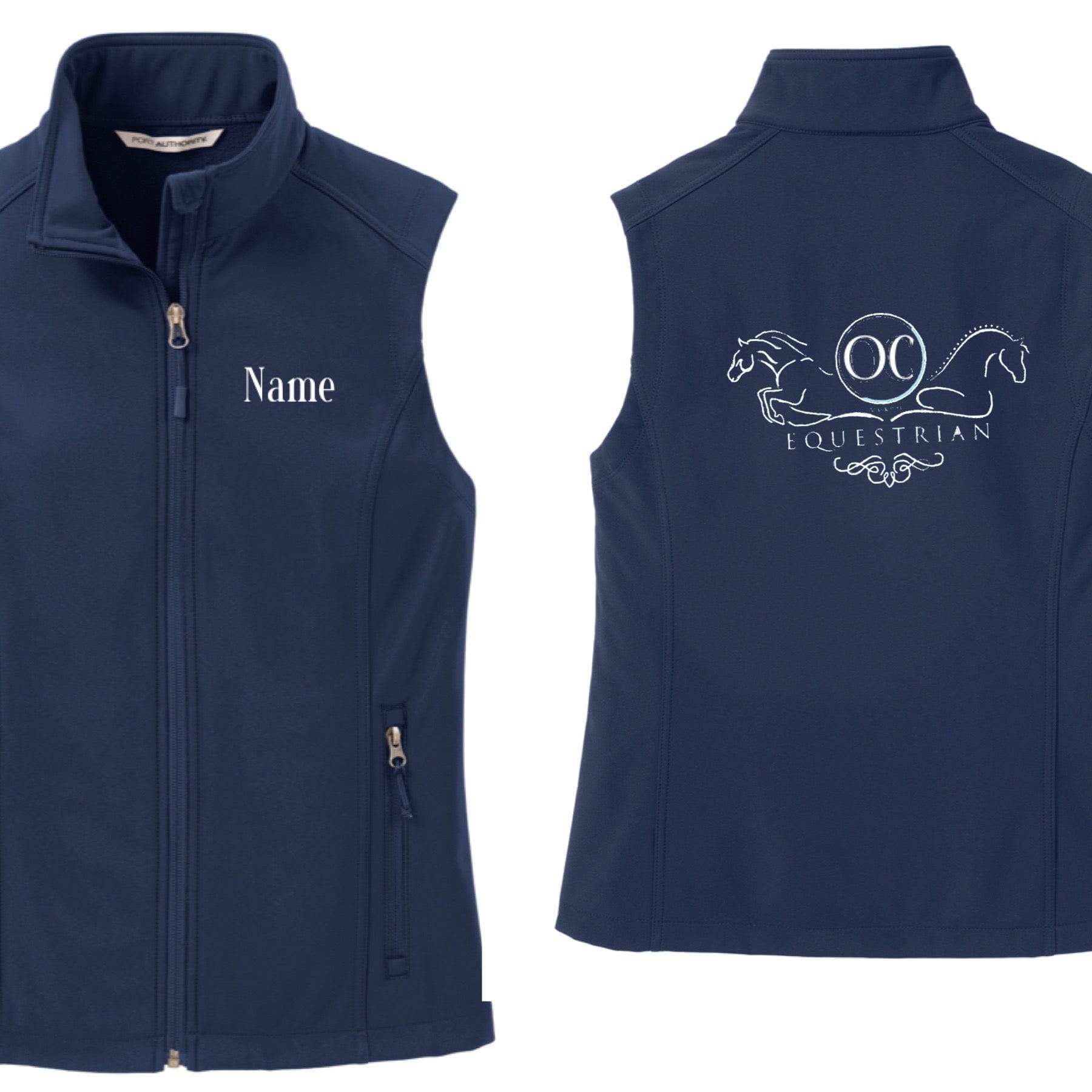 Equestrian Team Apparel OC Equestrian Shell Vest equestrian team apparel online tack store mobile tack store custom farm apparel custom show stable clothing equestrian lifestyle horse show clothing riding clothes horses equestrian tack store