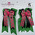 PonyTail Bows 3" Tails Watermelon Sugar/Green Base PonyTail Bows equestrian team apparel online tack store mobile tack store custom farm apparel custom show stable clothing equestrian lifestyle horse show clothing riding clothes PonyTail Bows | Equestrian Hair Accessories horses equestrian tack store
