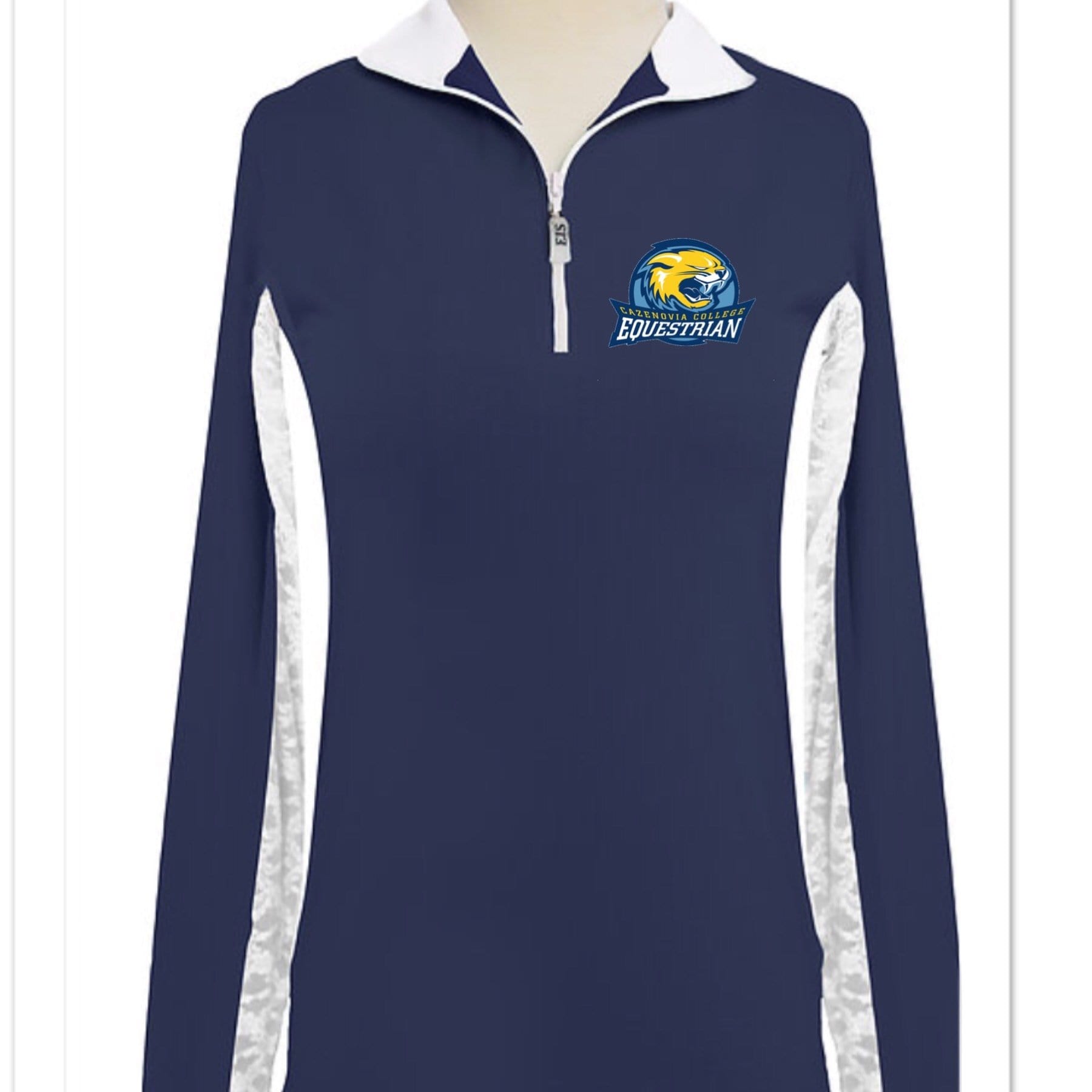 Equestrian Team Apparel Custom Team Shirts Cazenovia College Ladies Sun Shirt equestrian team apparel online tack store mobile tack store custom farm apparel custom show stable clothing equestrian lifestyle horse show clothing riding clothes horses equestrian tack store