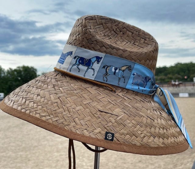 Island Girl Sun Hat Baby Blues Island Girl Hat Derby Day equestrian team apparel online tack store mobile tack store custom farm apparel custom show stable clothing equestrian lifestyle horse show clothing riding clothes horses equestrian tack store