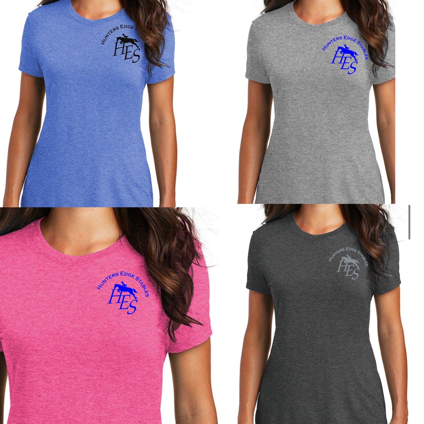 Equestrian Team Apparel Hunters Edge Stables Tee shirts equestrian team apparel online tack store mobile tack store custom farm apparel custom show stable clothing equestrian lifestyle horse show clothing riding clothes horses equestrian tack store