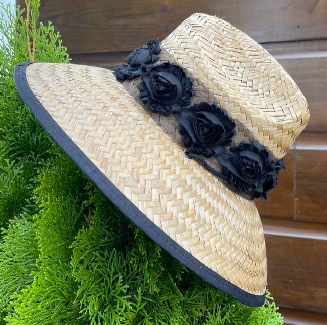 Island Girl Sun Hat One Size Island Girl Hats/ Ebony Roses equestrian team apparel online tack store mobile tack store custom farm apparel custom show stable clothing equestrian lifestyle horse show clothing riding clothes horses equestrian tack store