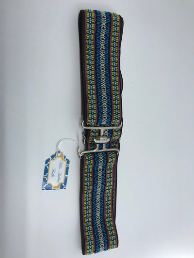 Blue Ribbon Belts Belt Blue/Pink Yellow Blue Ribbon Belts - 2 Inch equestrian team apparel online tack store mobile tack store custom farm apparel custom show stable clothing equestrian lifestyle horse show clothing riding clothes horses equestrian tack store