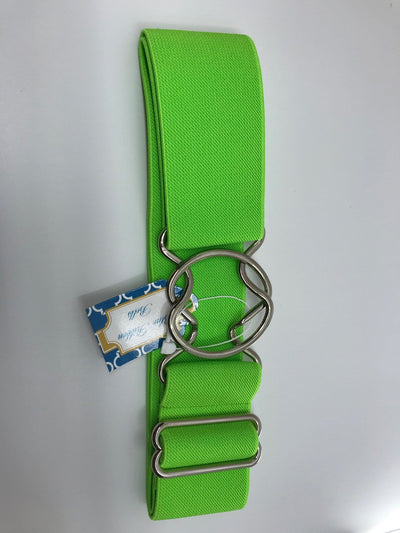 Blue Ribbon Belts Belt Bright Lime Blue Ribbon Belts - 2 Inch equestrian team apparel online tack store mobile tack store custom farm apparel custom show stable clothing equestrian lifestyle horse show clothing riding clothes horses equestrian tack store