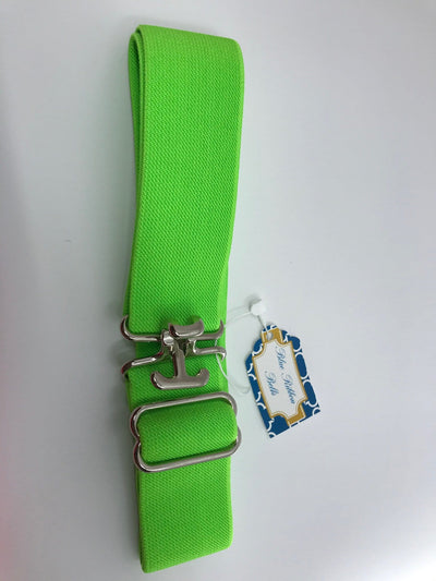 Blue Ribbon Belts Belt Bright Green Blue Ribbon Belts 1.5" equestrian team apparel online tack store mobile tack store custom farm apparel custom show stable clothing equestrian lifestyle horse show clothing riding clothes horses equestrian tack store