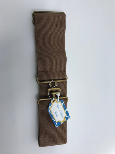 Blue Ribbon Belts Belt Chocolate Brown w Brass Blue Ribbon Belts - 2 Inch equestrian team apparel online tack store mobile tack store custom farm apparel custom show stable clothing equestrian lifestyle horse show clothing riding clothes horses equestrian tack store