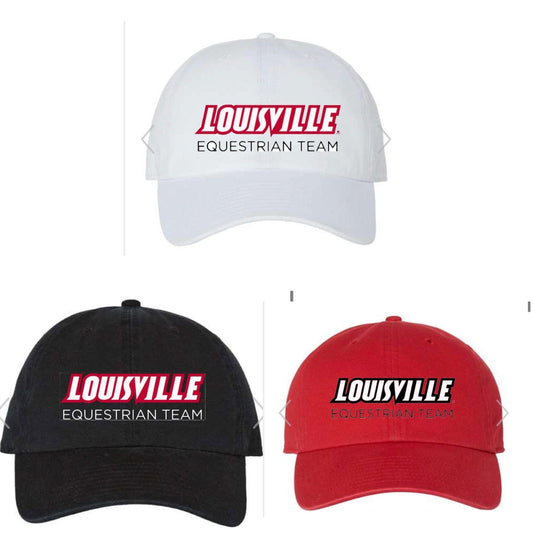 Equestrian Team Apparel Louisville Equestrian Team Hunt Seat Baseball Cap equestrian team apparel online tack store mobile tack store custom farm apparel custom show stable clothing equestrian lifestyle horse show clothing riding clothes horses equestrian tack store