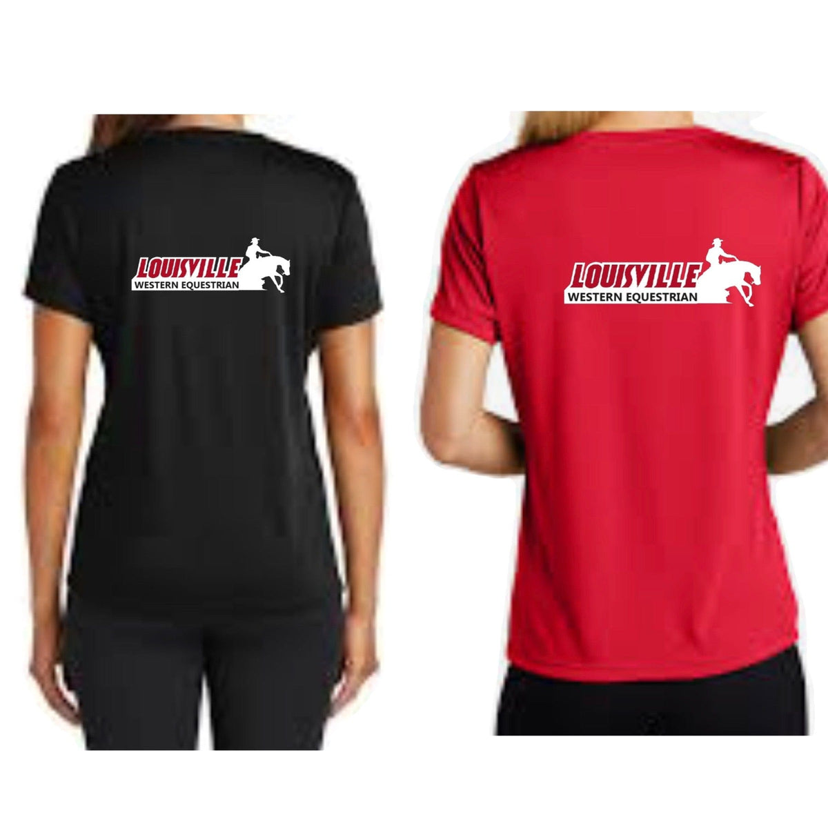 Equestrian Team Apparel Louisville Western Equestrian Seat Dry fit Tee equestrian team apparel online tack store mobile tack store custom farm apparel custom show stable clothing equestrian lifestyle horse show clothing riding clothes horses equestrian tack store