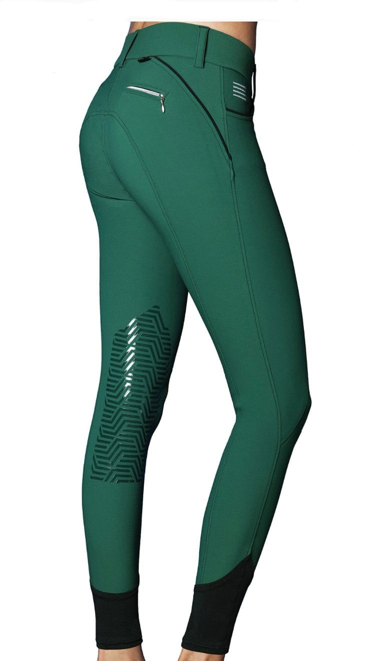 GhoDho Breeches GhoDho Aubrie Pro Breeches - Forest equestrian team apparel online tack store mobile tack store custom farm apparel custom show stable clothing equestrian lifestyle horse show clothing riding clothes horses equestrian tack store