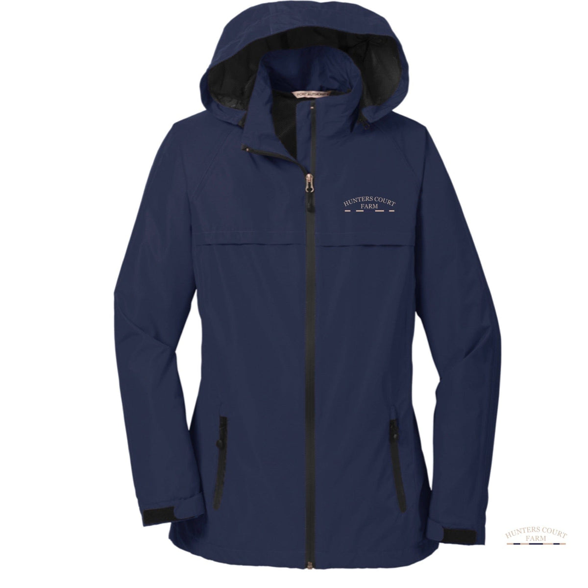 Equestrian Team Apparel Hunters Court Farm Rain Coat equestrian team apparel online tack store mobile tack store custom farm apparel custom show stable clothing equestrian lifestyle horse show clothing riding clothes horses equestrian tack store
