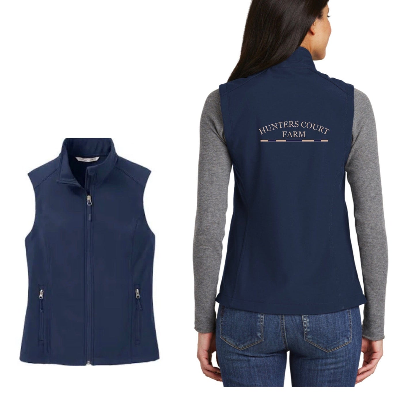 Equestrian Team Apparel Hunters Court Farm Shell Vest and Jacket equestrian team apparel online tack store mobile tack store custom farm apparel custom show stable clothing equestrian lifestyle horse show clothing riding clothes horses equestrian tack store