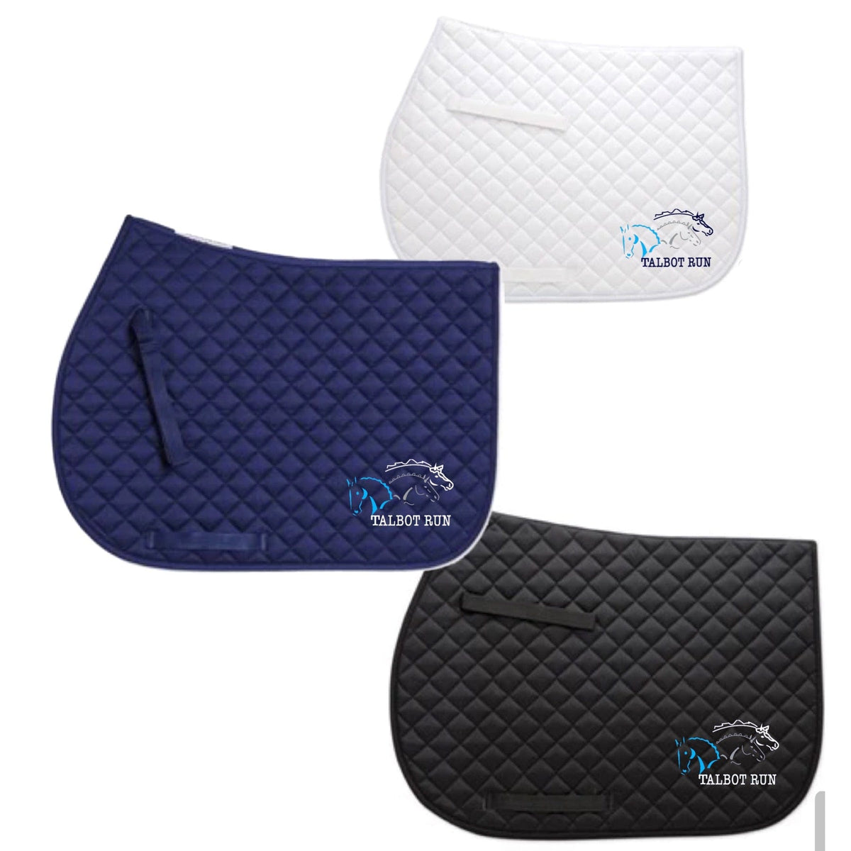 Equestrian Team Apparel Talbot Run Saddle Pads equestrian team apparel online tack store mobile tack store custom farm apparel custom show stable clothing equestrian lifestyle horse show clothing riding clothes horses equestrian tack store