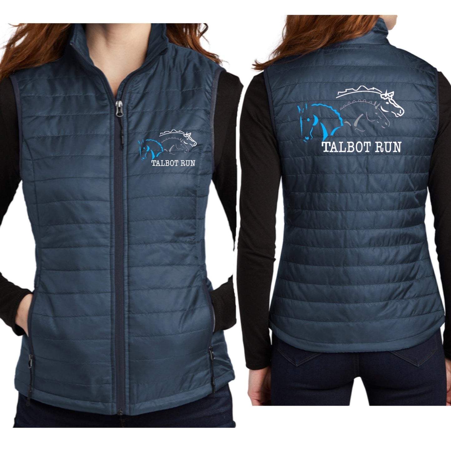 Equestrian Team Apparel Talbot Run Puffy Vest equestrian team apparel online tack store mobile tack store custom farm apparel custom show stable clothing equestrian lifestyle horse show clothing riding clothes horses equestrian tack store