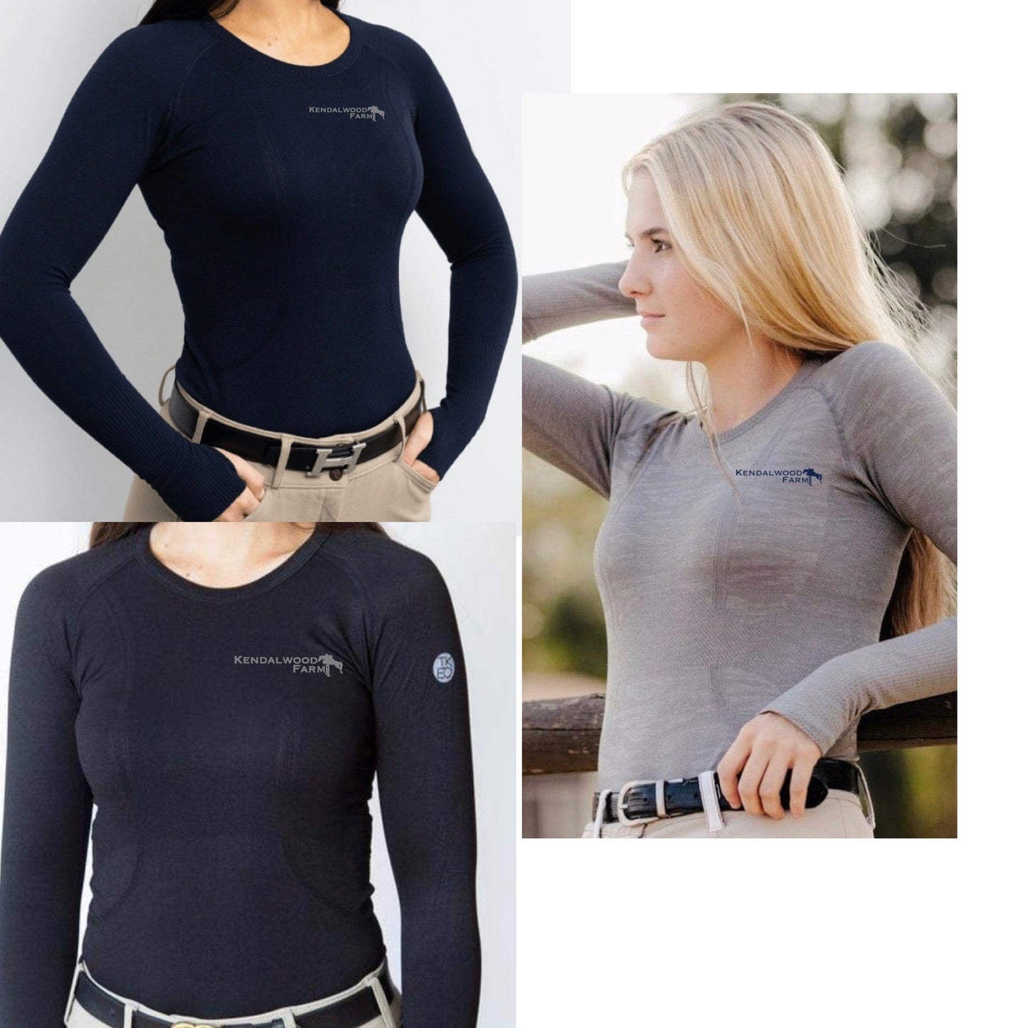 Equestrian Team Apparel Kendalwood Farm Tech Shirt equestrian team apparel online tack store mobile tack store custom farm apparel custom show stable clothing equestrian lifestyle horse show clothing riding clothes horses equestrian tack store