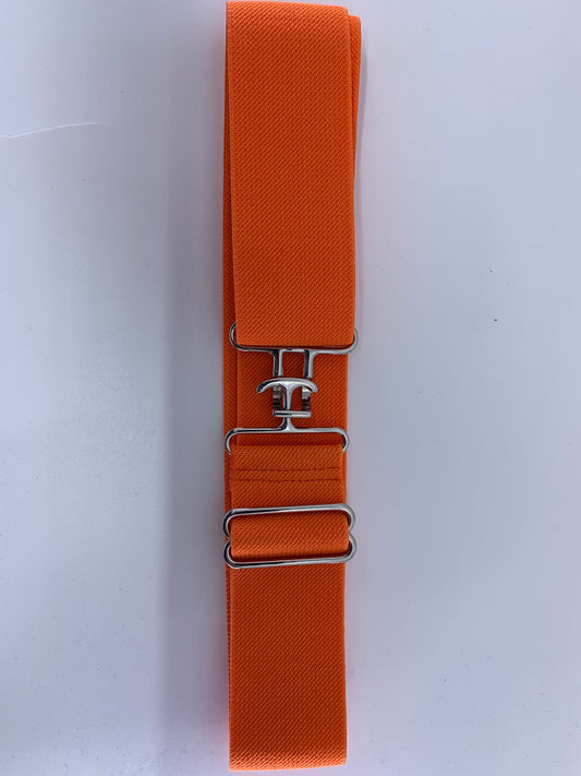 Pony Belts Co. Belt Stretch Belt 1.5" - Orange equestrian team apparel online tack store mobile tack store custom farm apparel custom show stable clothing equestrian lifestyle horse show clothing riding clothes horses equestrian tack store