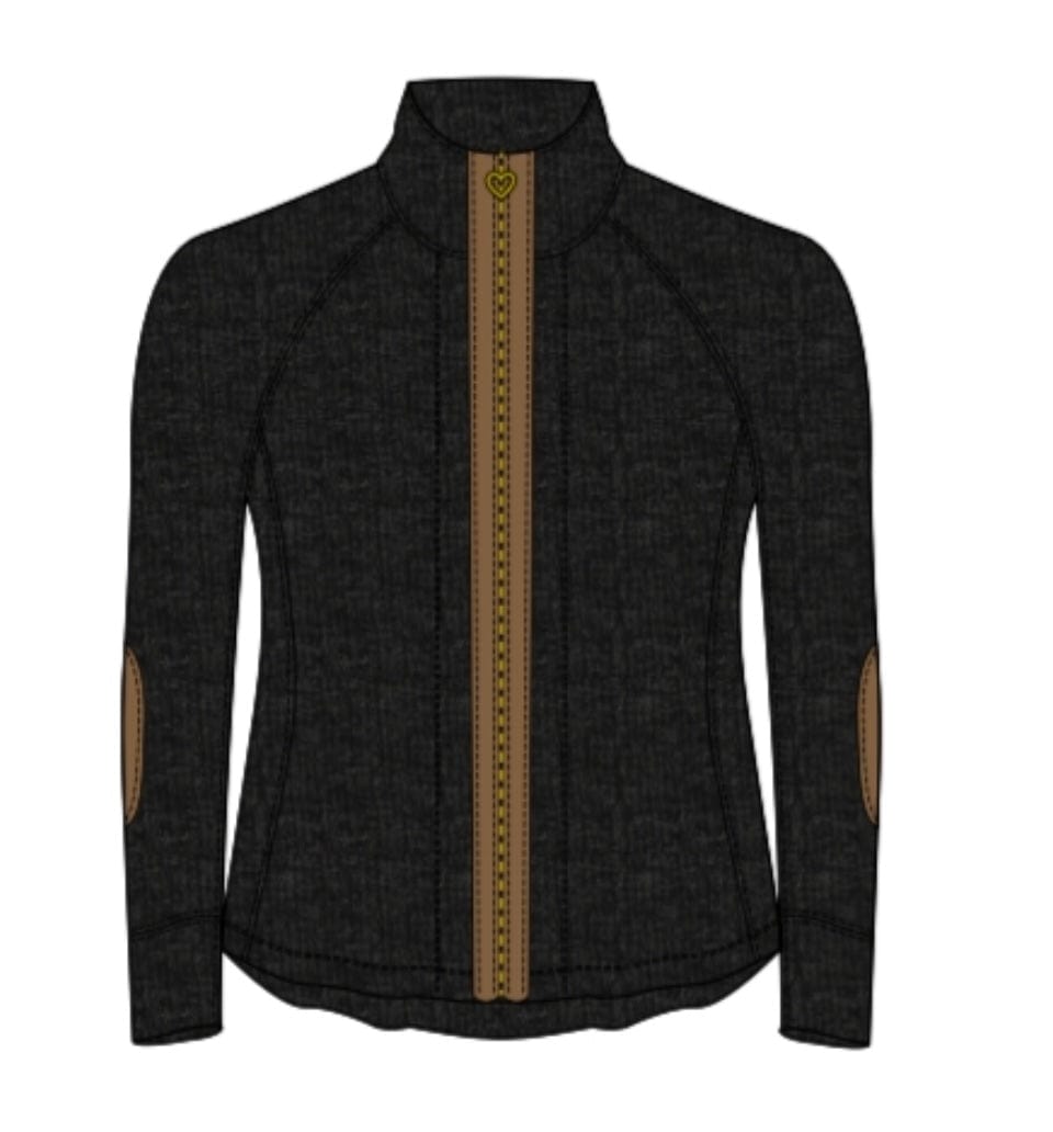 Chestnut Bay Pullover XS / Almost Black Rider Lounge Cardigan equestrian team apparel online tack store mobile tack store custom farm apparel custom show stable clothing equestrian lifestyle horse show clothing riding clothes horses equestrian tack store