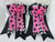 PonyTail Bows 3" Tails PonyTail Bows- Pink Paws/Chevron equestrian team apparel online tack store mobile tack store custom farm apparel custom show stable clothing equestrian lifestyle horse show clothing riding clothes PonyTail Bows | Equestrian Hair Accessories horses equestrian tack store