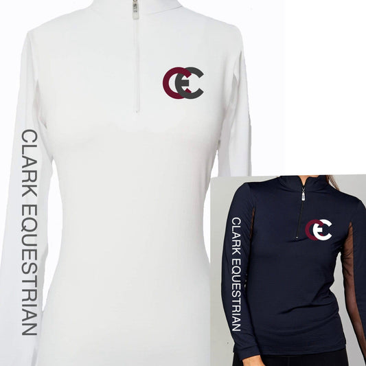 Equestrian Team Apparel Clark Equestrian Sun Shirt Youth equestrian team apparel online tack store mobile tack store custom farm apparel custom show stable clothing equestrian lifestyle horse show clothing riding clothes horses equestrian tack store